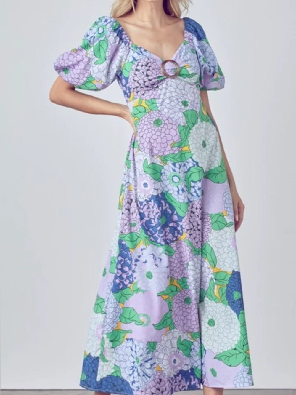 Vestique Floral Maxi Dress
